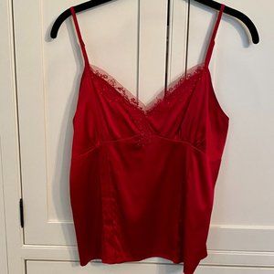 *NOT FOR SALE/SOLD* Le Chateau Red Camisole (Sz S)